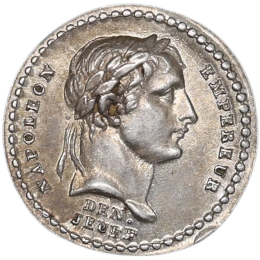 Premier Empire Quinaire du Sacre de l'Empereur 1805 Argent 1.34 gr