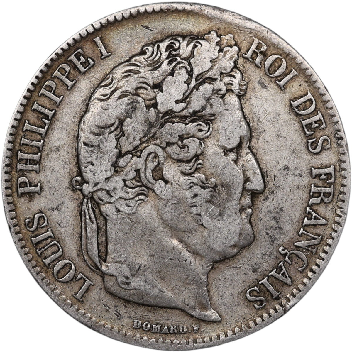 Louis-Philippe Ier (1830-1848) 5 Francs Argent 1832 BB Strasbourg Domard 2ème type 24.90 gr