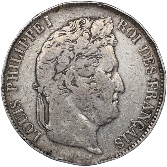 Louis-Philippe Ier (1830-1848) 5 Francs Argent 1832 I Limoges Domard 2ème type 24.55 gr