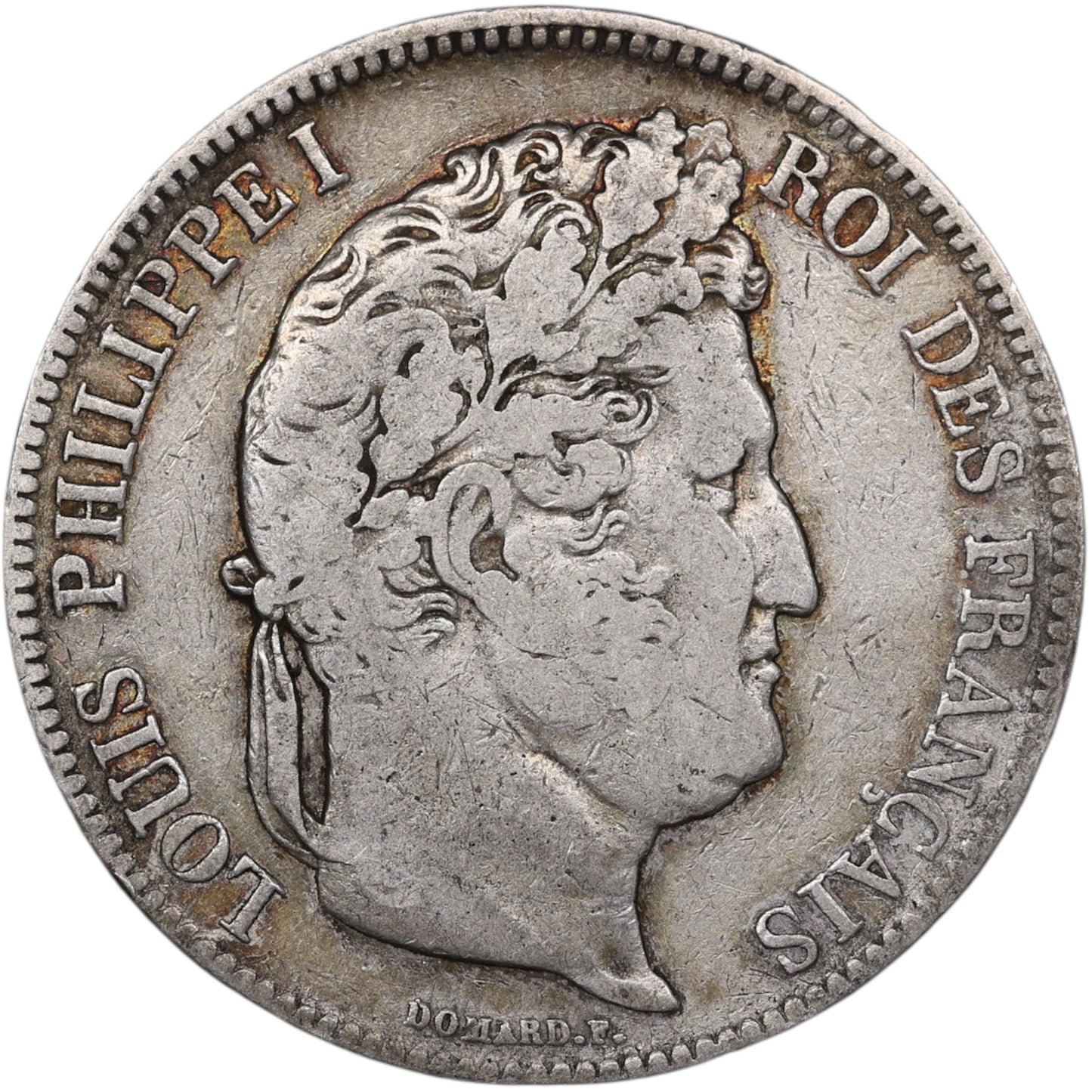Louis-Philippe (1830-1848) 5 Francs Argent 1833 A Paris Domard 2ème type 24.61 gr