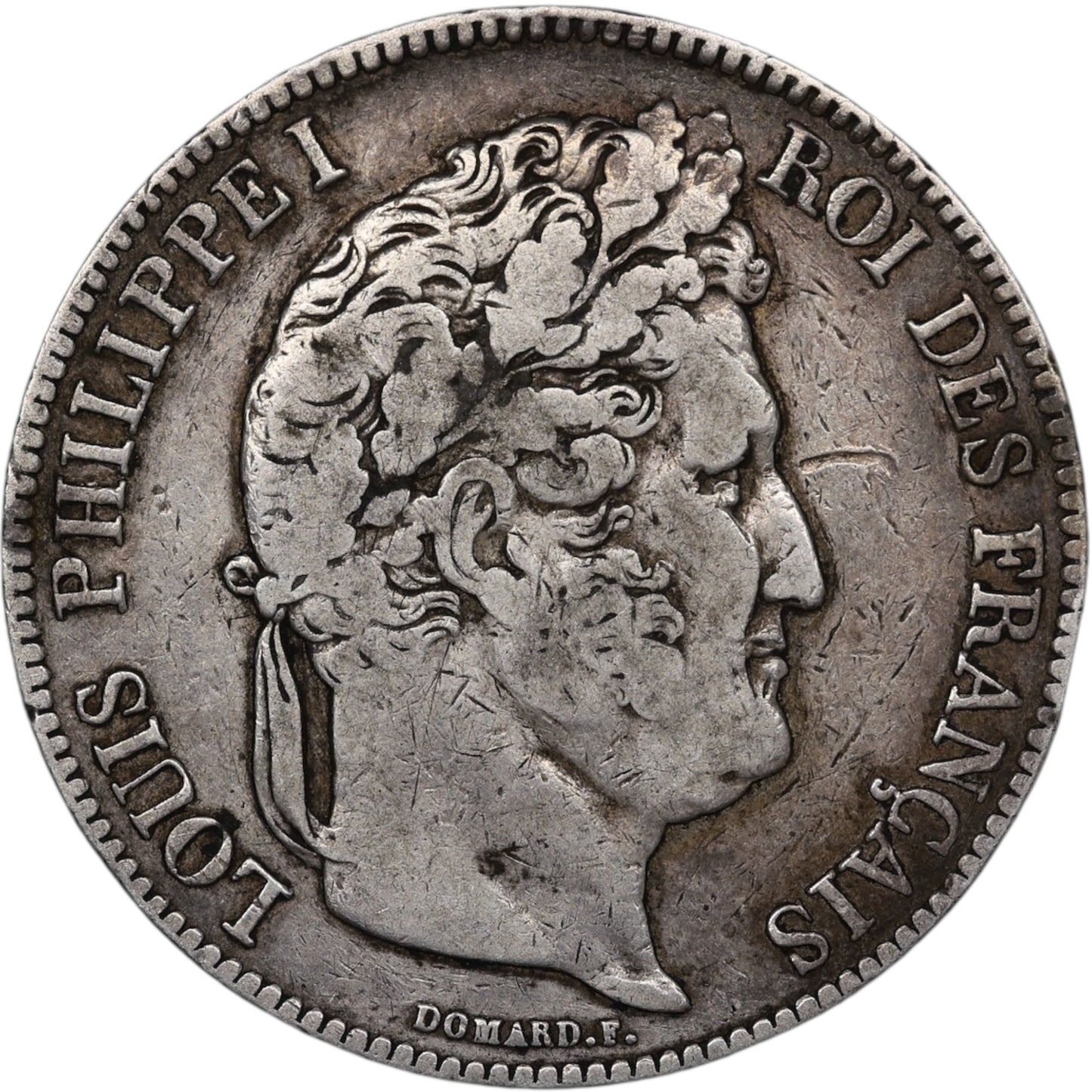 Louis-Philippe (1830-1848) 5 Francs Argent 1834 A Paris Domard 2ème type 24.73 gr