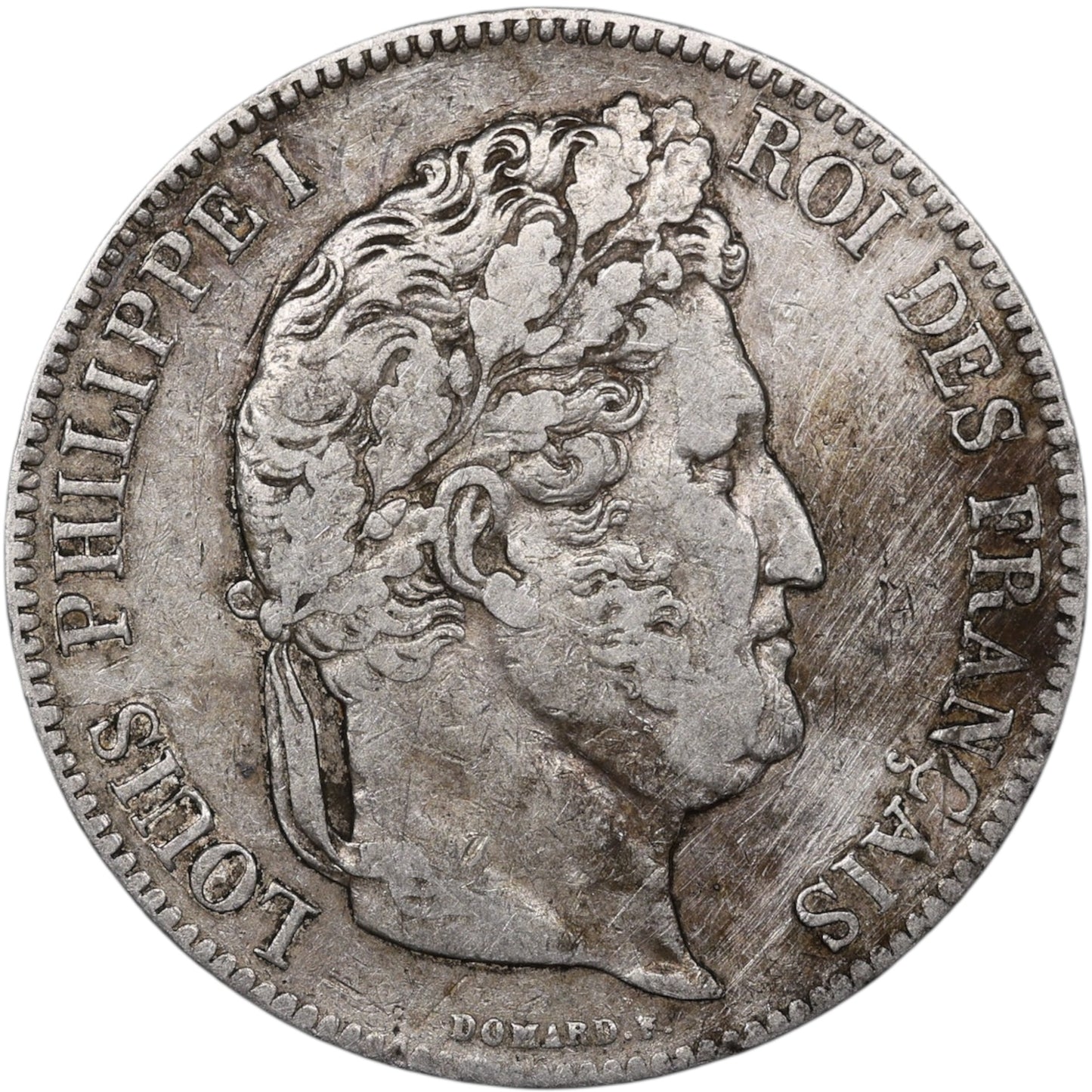 Louis-Philippe (1830-1848) 5 Francs Argent 1834 A Paris Domard 2ème type 24.85 gr
