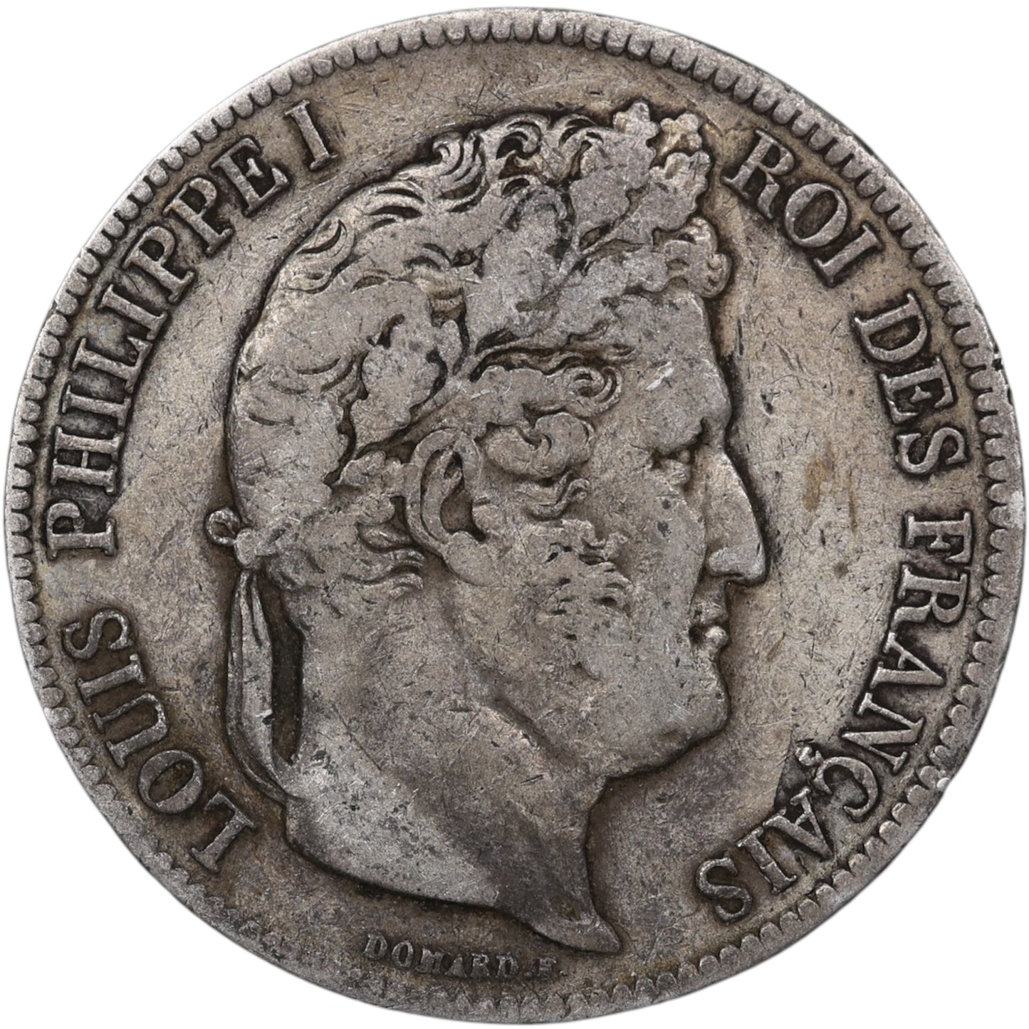 Louis-Philippe (1830-1848) 5 Francs Argent 1840 A Paris Domard 2ème type 24.72 gr