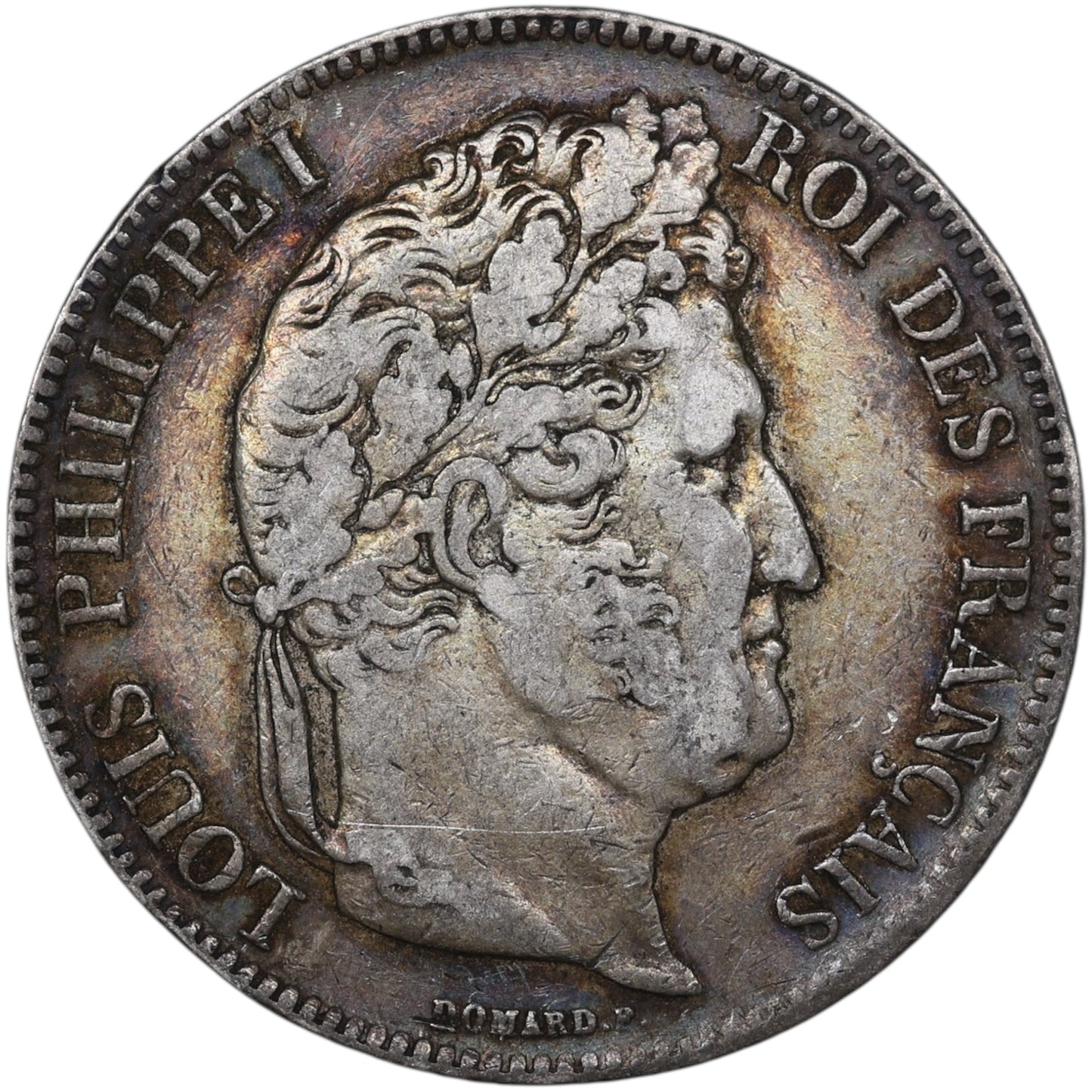 Louis-Philippe (1830-1848) 5 Francs Argent 1843 A Paris Domard 2ème type 24.89 gr