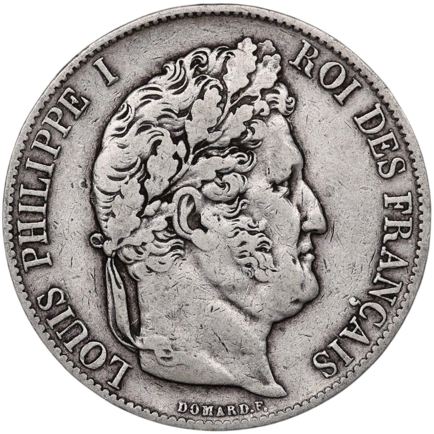 Louis-Philippe (1830-1848) 5 Francs Argent 1846 A Paris Domard 3ème type 24.69 gr