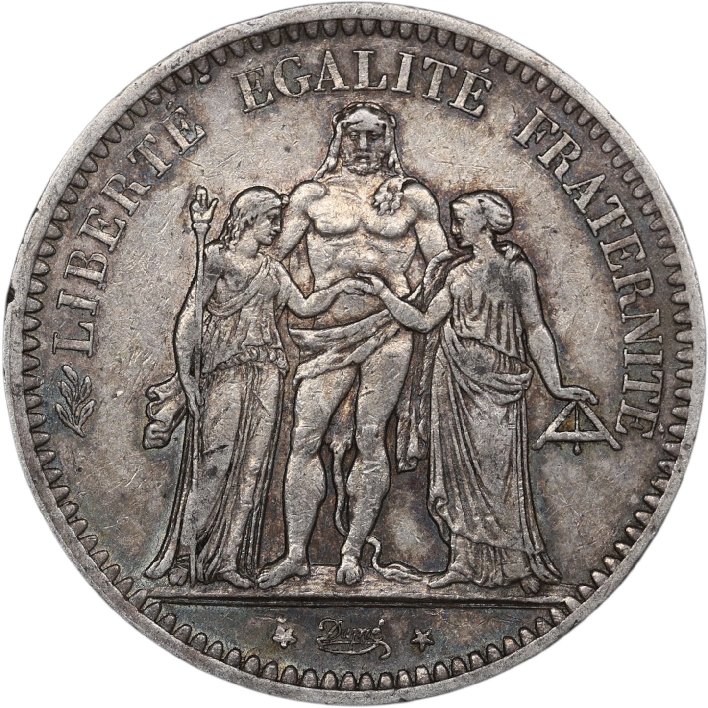 Seconde République (1848-1852) 5 Francs Argent 1849 A Paris Hercule 24.94 gr