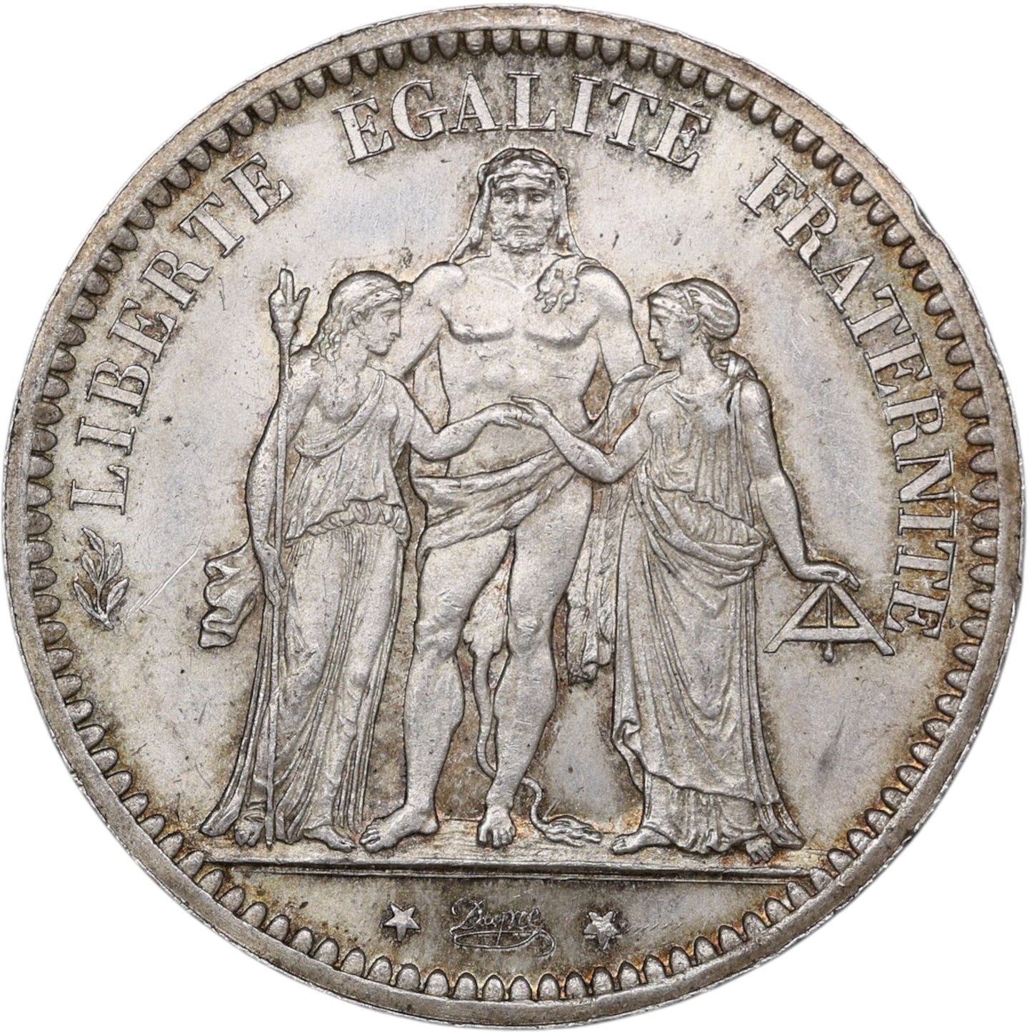 Troisième République (1871-1840) 5 Francs Argent 1873 A Paris Hercule 25.08 gr