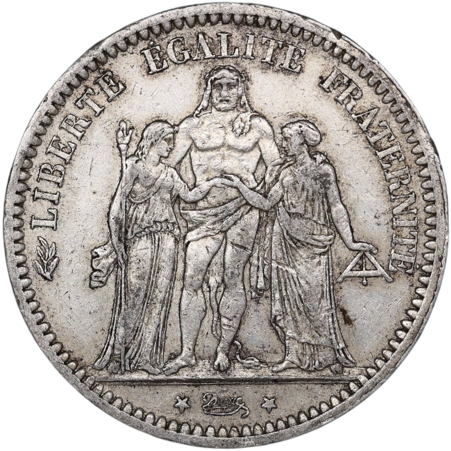 Troisième République (1871-1840) 5 Francs Argent 1873 A Paris Hercule 24.96 gr