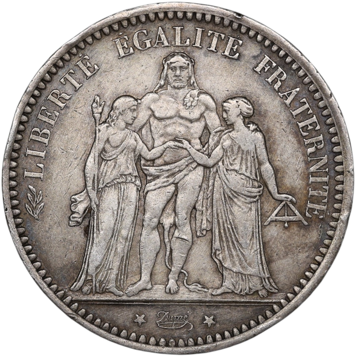 Troisième République (1871-1840) 5 Francs Argent 1873 A Paris Hercule 24.91 gr