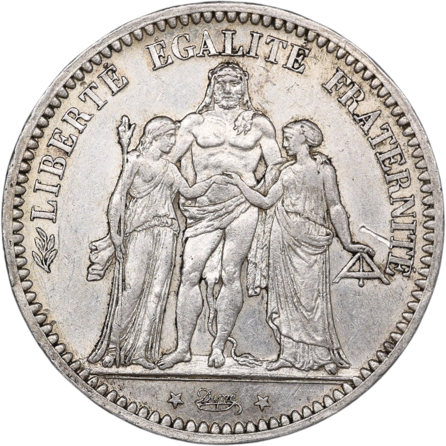 Troisième République (1871-1840) 5 Francs Argent 1873 A Paris Hercule 25.11 gr