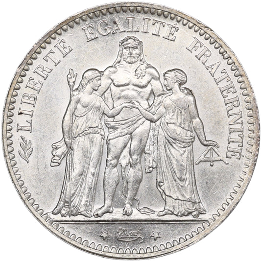 Troisième République (1871-1840) 5 Francs Argent 1875 A Paris Hercule 25.00 gr