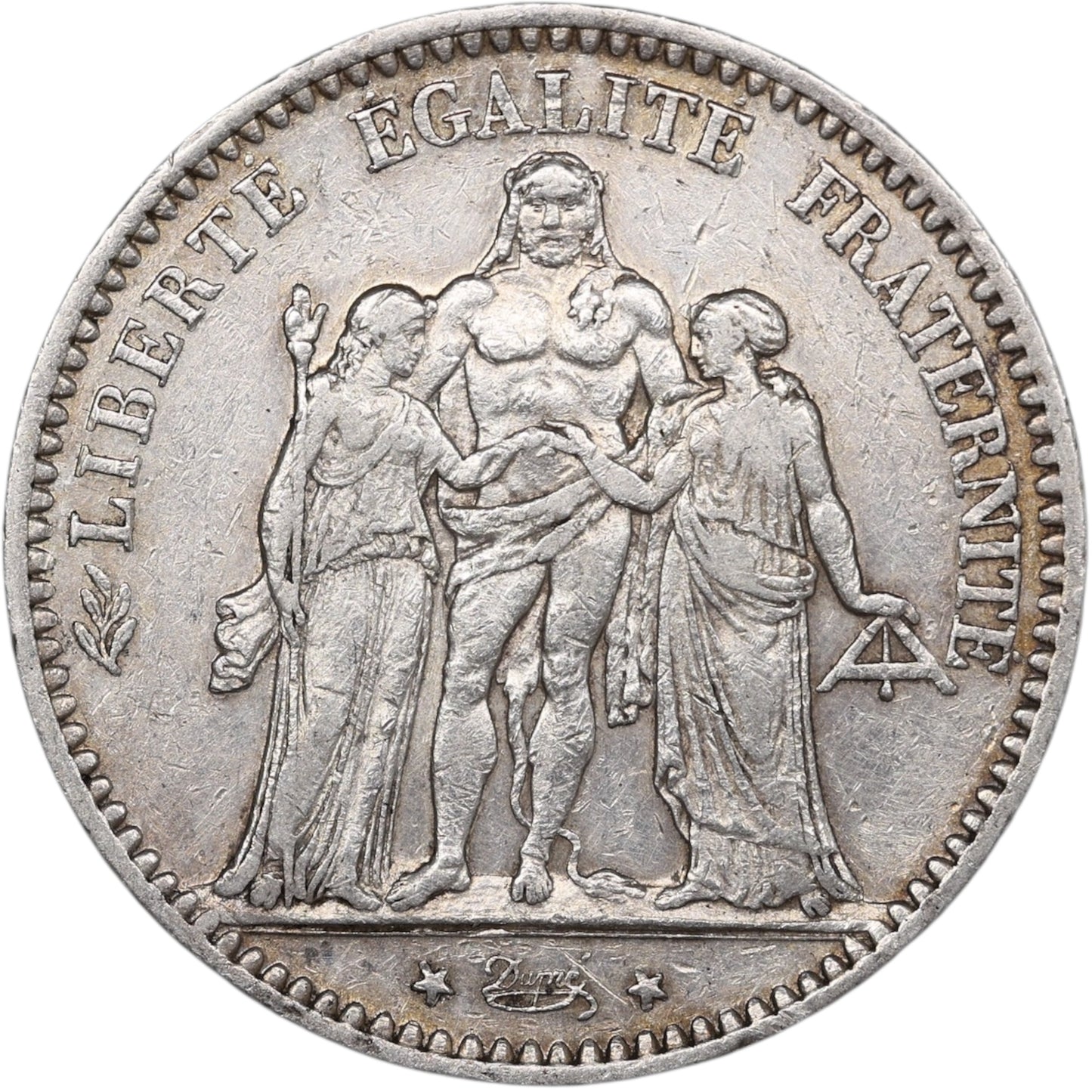Troisième République (1871-1840) 5 Francs Argent 1875 A Paris Hercule 24.96 gr