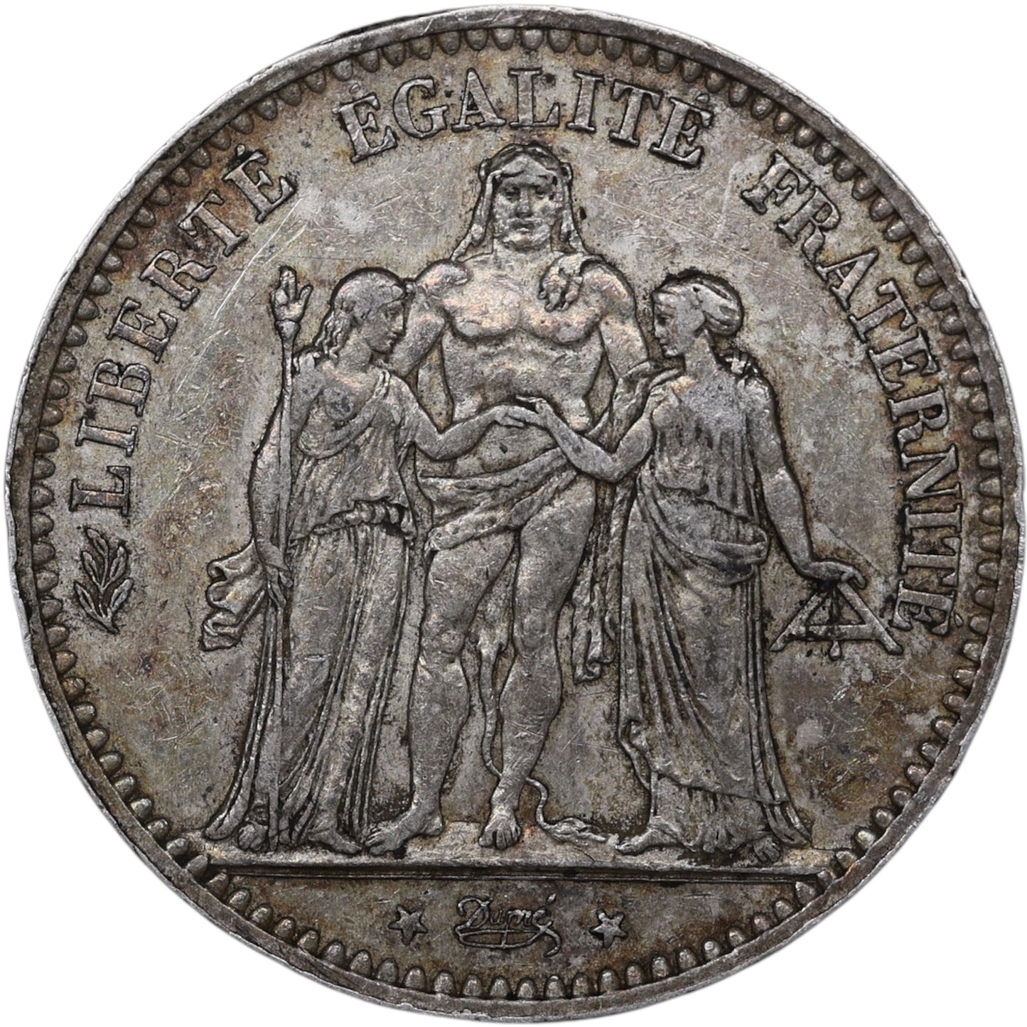 Troisième République (1871-1840) 5 Francs Argent 1875 A Paris Hercule 25.00 gr