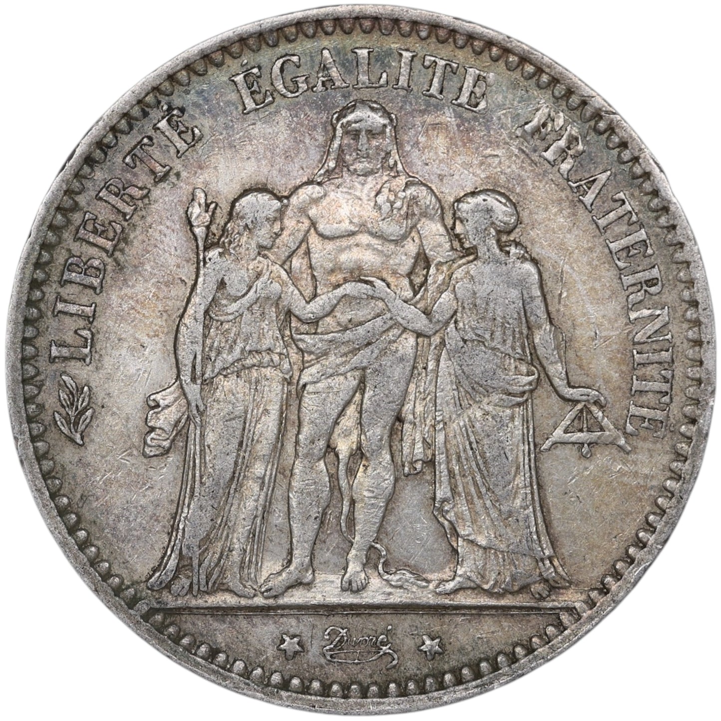 Troisième République (1871-1840) 5 Francs Argent 1875 A Paris Hercule 25.00 gr