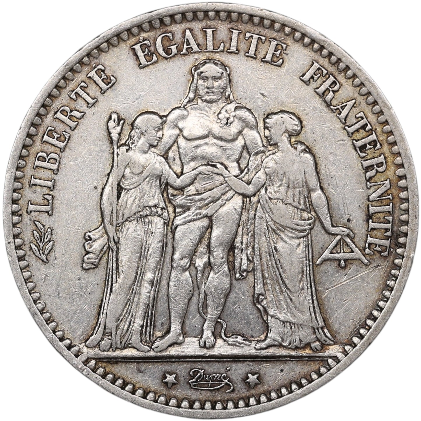 Troisième République (1871-1840) 5 Francs Argent 1875 A Paris Hercule 25.00 gr