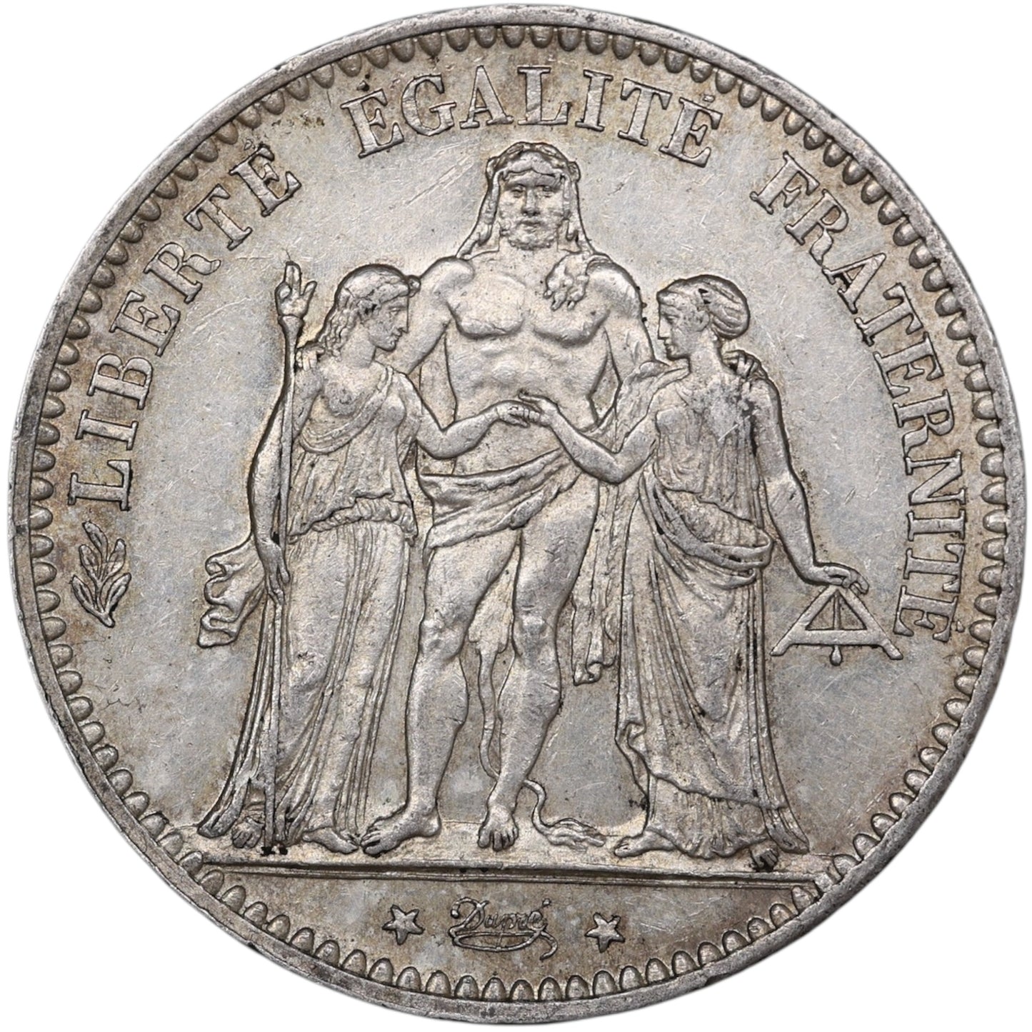 Troisième République (1871-1840) 5 Francs Argent 1875 A Paris Hercule 25.00 gr
