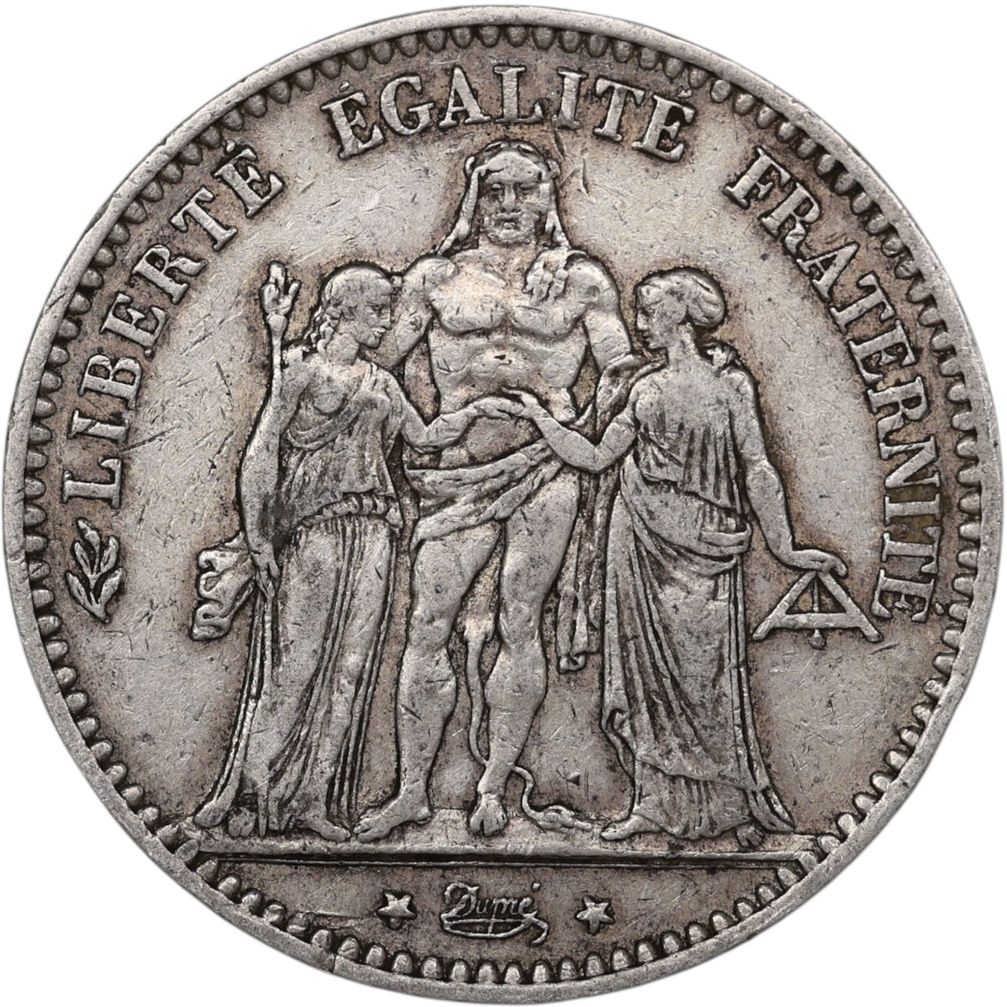 Troisième République (1871-1840) 5 Francs Argent 1875 A Paris Hercule 24.89 gr