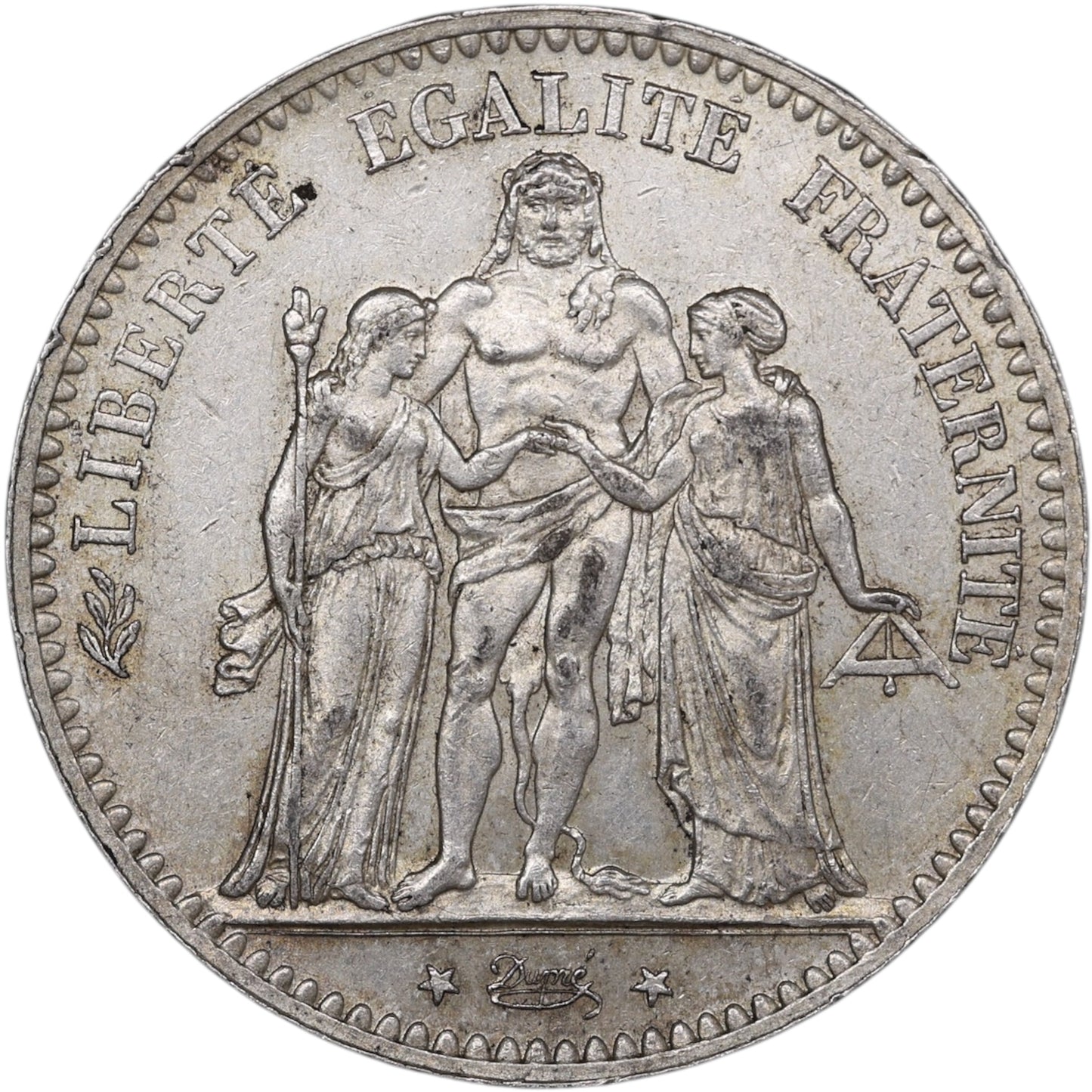 Troisième République (1871-1840) 5 Francs Argent 1877 A Paris Hercule 25.04 gr