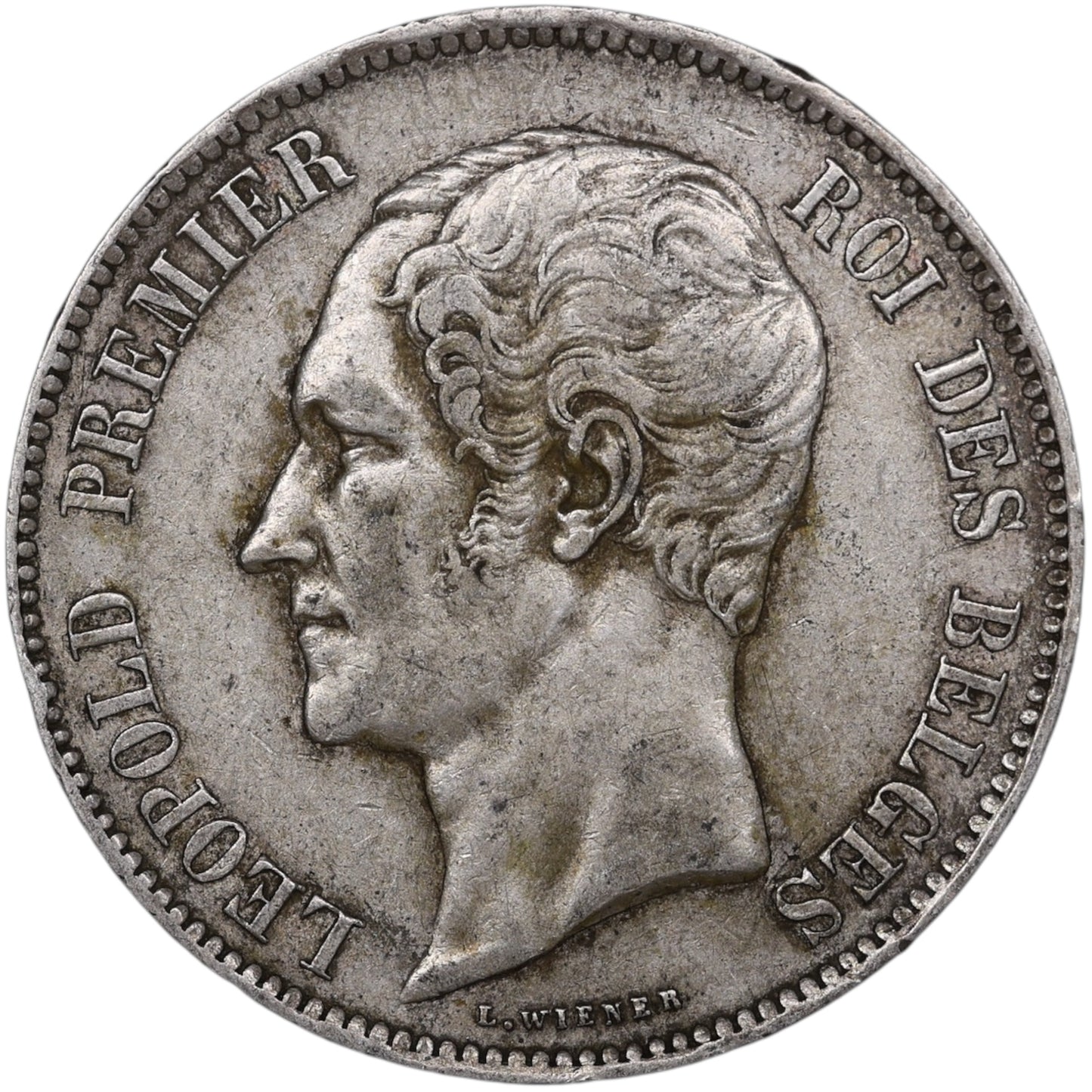 Belgique Léopold Ier (1831-1865) 5 Francs Argent 1865 24.96 gr