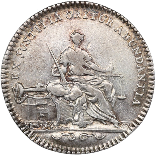 Jeton Chambre des Monnaies Louis XVI Argent 8.03 gr 30 mm