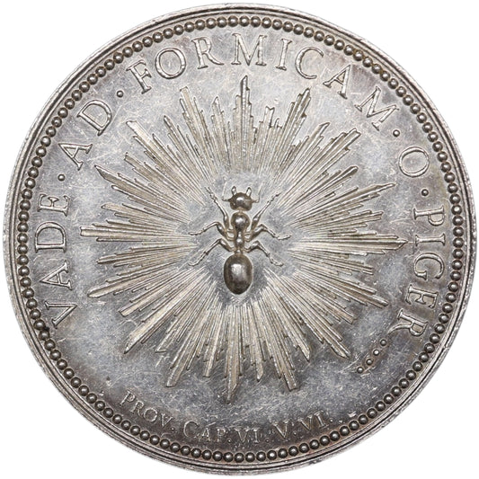 Ficha Caja de ahorro y previsión de Lyon 1822 Plata 10,68 gr 33 mm