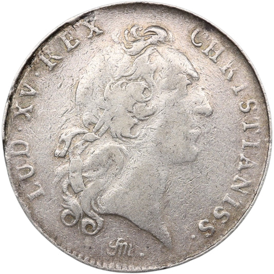Ficha Touraine René de Cop de Pocé Alcalde de Tours 1765 Plata 9,76 gr 29 mm