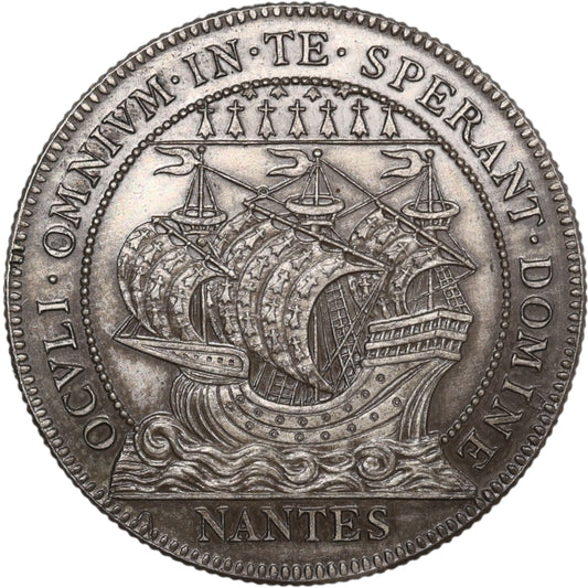 Token Cámara de Comercio de Nantes Plata 14,58 gr 32 mm