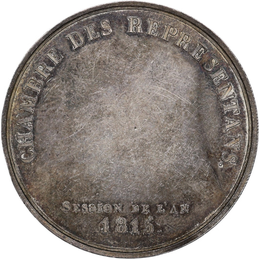 Token Cámara de Representantes Plata Sesión del año 1815 30.33 gr 38 mm EBC