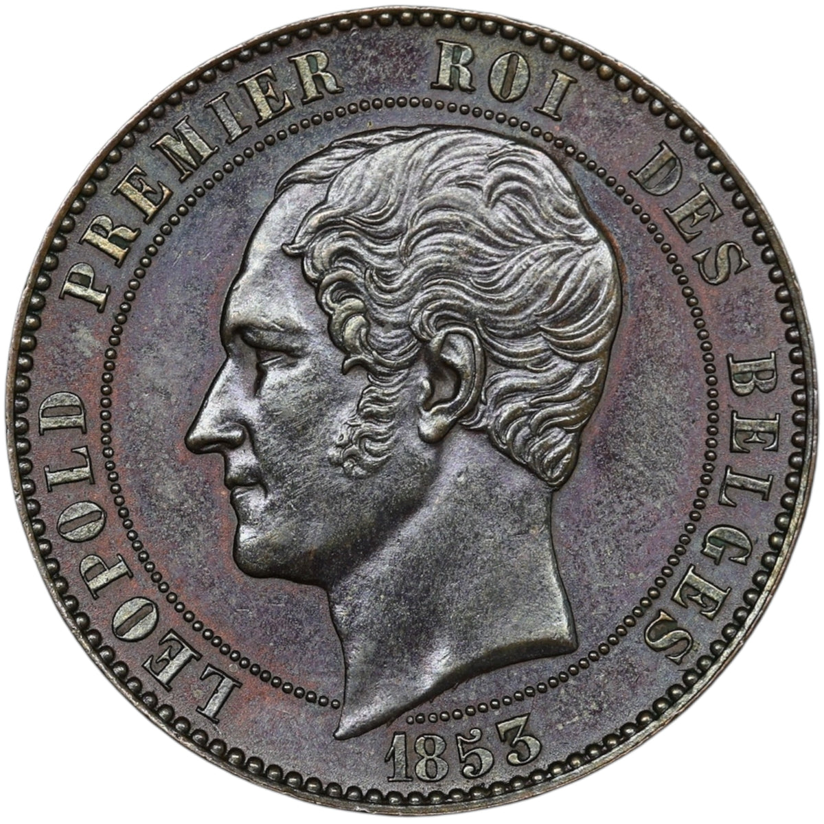 Belgian token Brabant Wedding Duke and Duchess August 21 and 22, 1853 19.90 GR