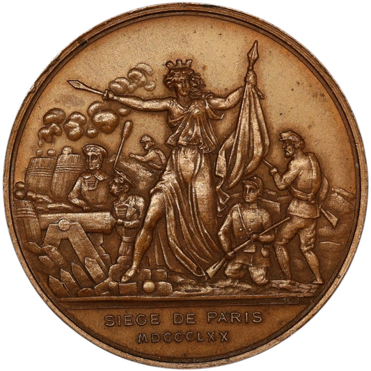 Jeton de présence Siège de Paris 1870 16.34 gr