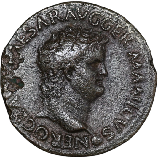 Nero (54-68) - As - Pontif Max TR Pot Imp PP - 11,09 gr