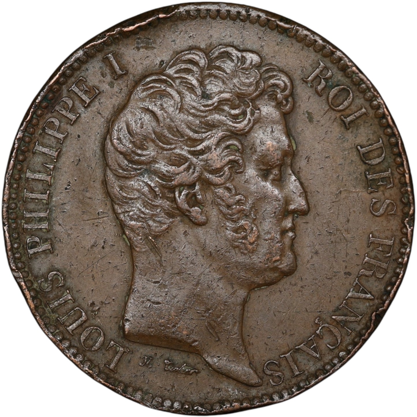 Louis-Philippe Ier (1830-1848) Médaille Essai module 5 francs Thonnelier Presse Monétaire 1833 21.24 gr