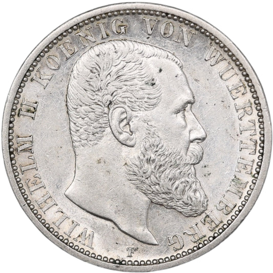 Allemagne Prusse Wilhelm II (1891-1918) 2 Mark 1913 F Argent 11.11 gr