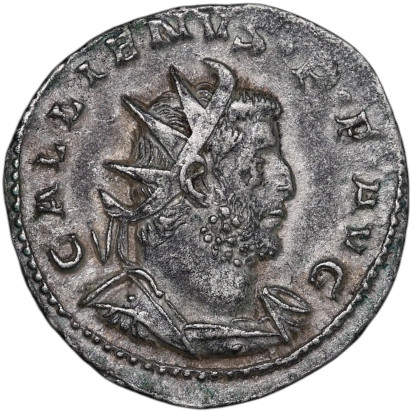 Gallien (253-268) Antoninien Virtus Avgg  4.07 gr 21 mm