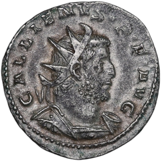 Gallien (253-268) Antoninien Virtus Avgg  4.07 gr 21 mm