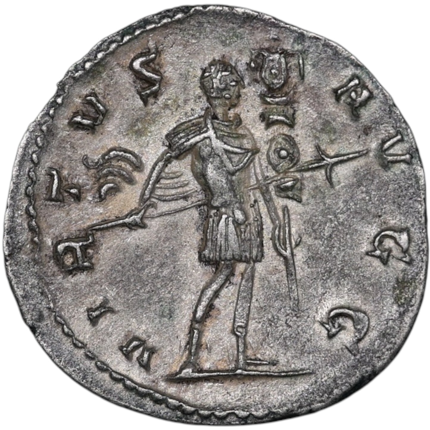 Gallien (253-268) Antoninien Virtus Avgg  4.07 gr 21 mm