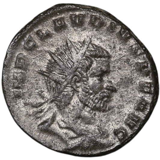 Claudio II El Gótico (268-270) Antoniniano Felic Tempo Milán 4,11 gr 19,5 mm