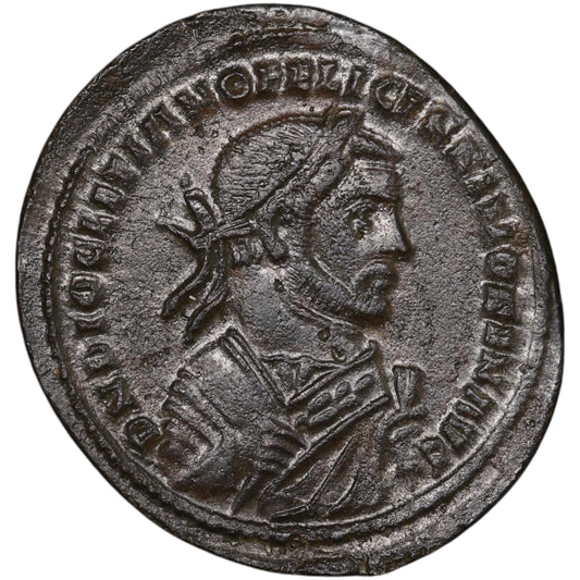 Diocleciano (284-305) Follis PROVIDENTIA DEORVM QVIES AVGG Londres 10,26 gr