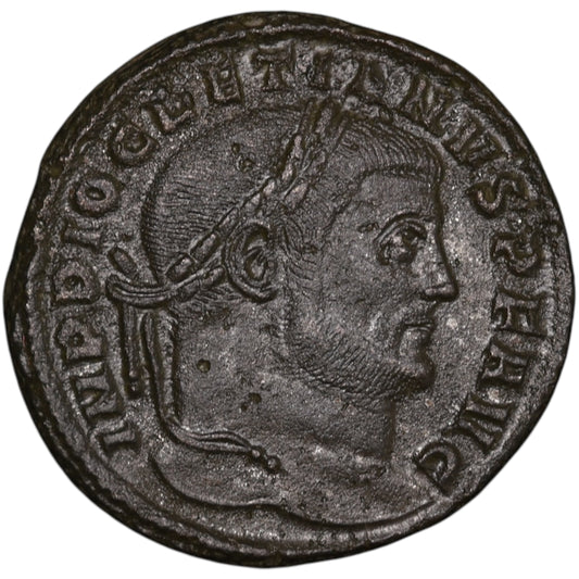 Diocleciano (284-305) Follis Sacra Moneta Aquileia 10,74 gr