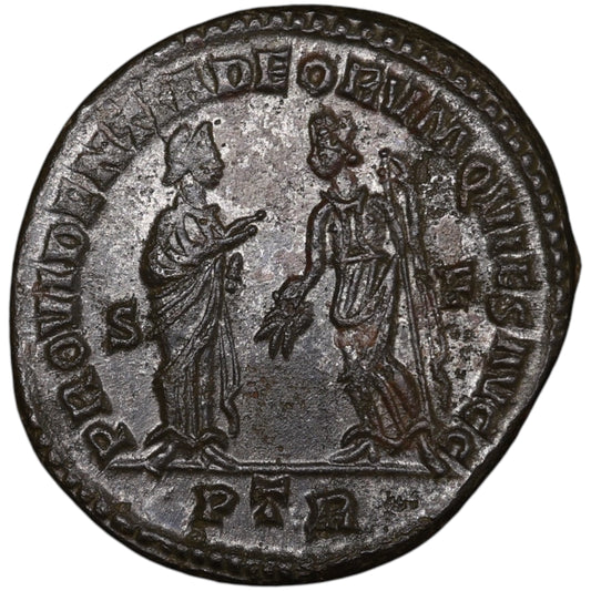 Diocleciano (284-305) Follis PROVIDENT DEOR QVIES AVGG Trier 11,23 gr