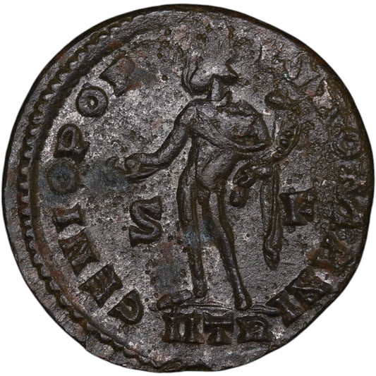 Diocletien (284-305) Follis genius of the Roman True 10,42 Gr