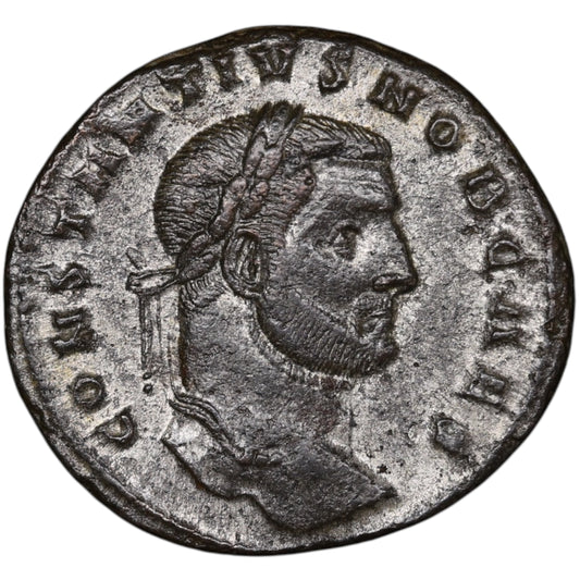 Constancio I Cloro (305-306) Follis FELIX ADVENTVS AVGG NN Cartago 10,10 gr