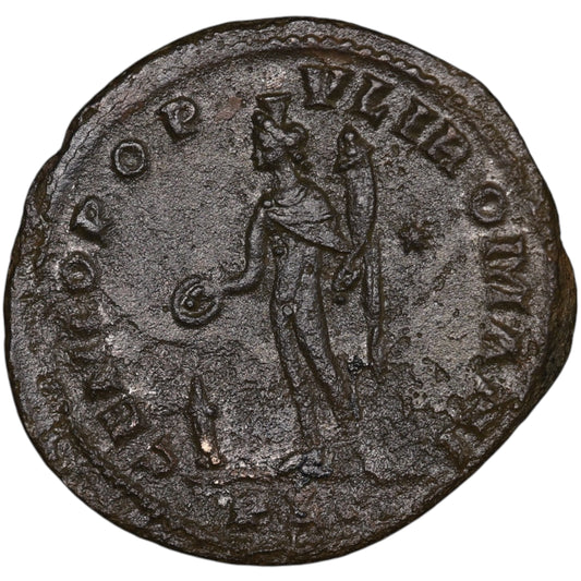 Constancio I Cloro (305-306) Follis Genio Populi Romani Lyon 9,99 gr