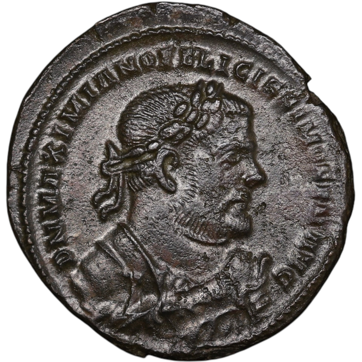 Maximiano Hércules (285-310) Follis PROVIDENTIA DEORVM QVIES AVGG Londres 11,39 gr