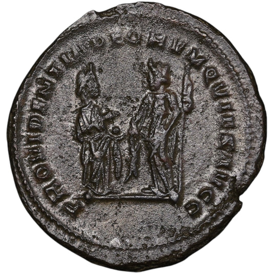 Maximiano Hércules (285-310) Follis PROVIDENTIA DEORVM QVIES AVGG Londres 11,39 gr