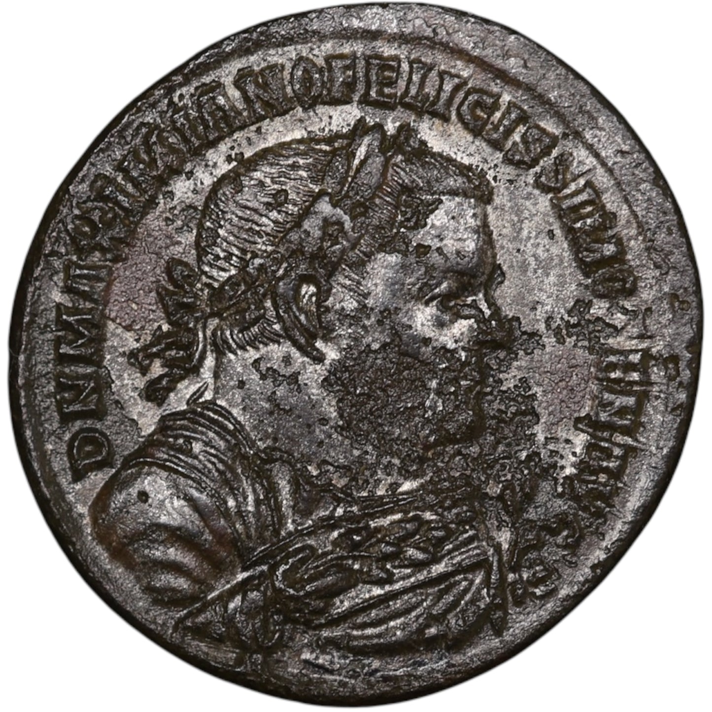 Maximiano Hércules (285-310) Follis PROVIDENTIA DEORVM QVIES AVGG Pruebas 9.08 gr