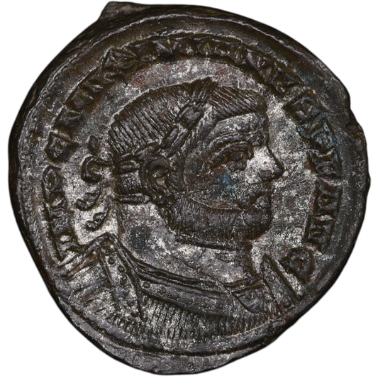 Maximiano Hércules (285-310) Follis Genio Populi Romani Londres 11,57 gr