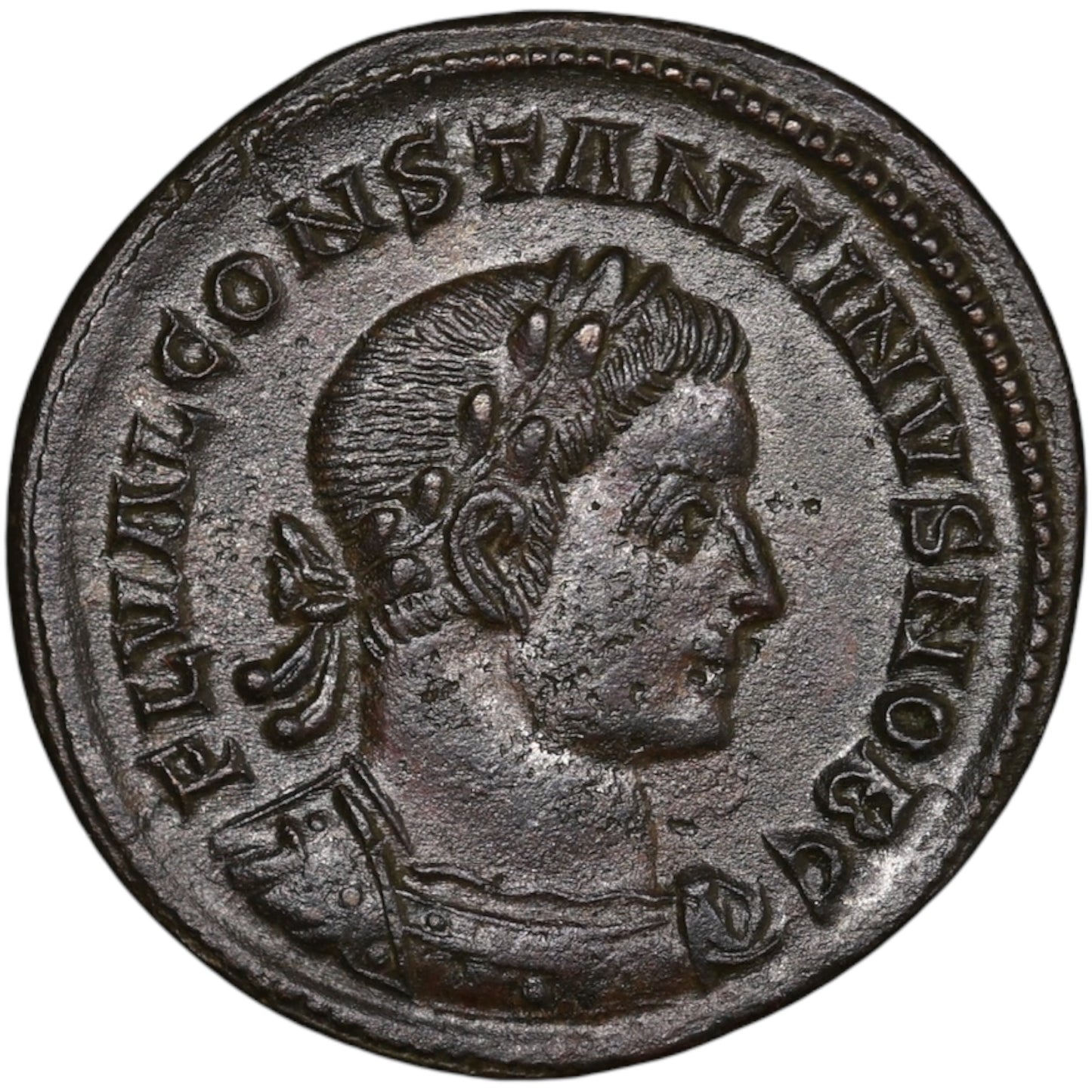 Constantine (307-337) Follis Genio Pop Rom Pruebas 6.00 gr