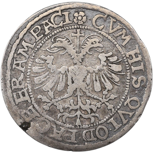 Suisse Canton de Zoug Dicken 1615 Argent 9.30 gr