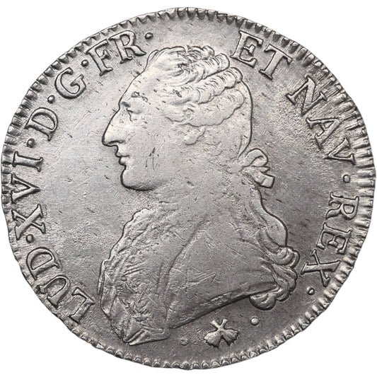 Louis XVI (1774-1792) Shield with the branches of Olivier 1778 L Bayonne silver 29,26 gr
